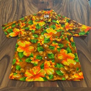 Vintage Pomare Aloha Shirt sz med